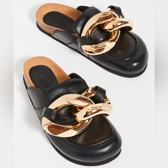 JW ANDERSON Shoes - New JW ANDERSON Chunky Napa Chain Slide Mules 8 $645